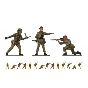 Vintage Classics British WWII Paratroops (1:32 Scale)