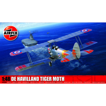 British De Havilland Tiger Moth (1:48 Scale)