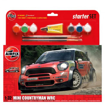Mini Countryman WRC Gift Set (1:32 Scale)