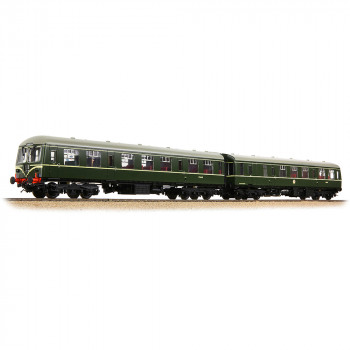 Class 105 2 Car DMU BR Green w/Speed Whiskers