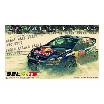 VW Polo R Red Bull WRC 2015 (1:24 Scale)