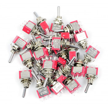 SPDT Mini Toggle Switches (25)