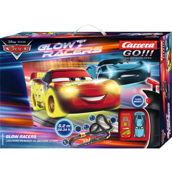 Disney-Pixar Cars Glow Racers 6.2m Starter Set
