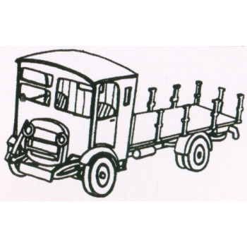 Thornycroft A1 Flatbed Lorry (1930-50) Kit