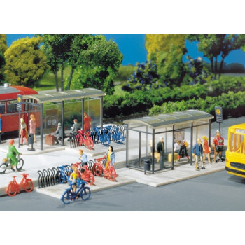 Modern Bus Stops Kit VI