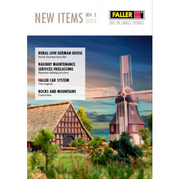 Faller New Items Leaflet R1-2023
