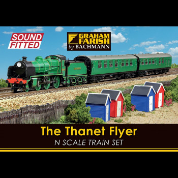 The Thanet Flyer Analogue Train Set (Sound Fitted)