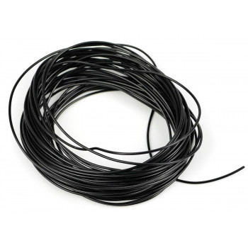 Black Wire (7 x 0.2mm) 10m