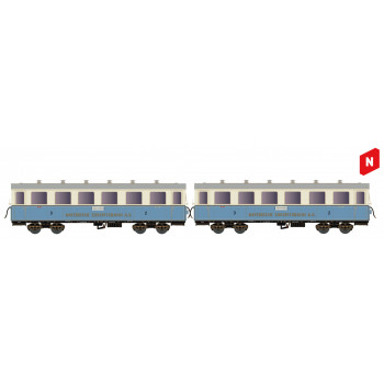 *Bayrische Zugspitzbahn Coach Set (2) II