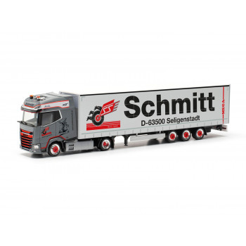 DAF XG+ Lowliner Semitrailer Schmitt Seligenstadt