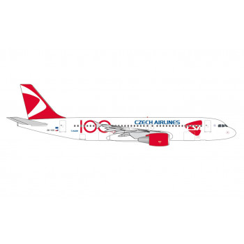 *Airbus A320 CSA Czech Airlines 100yrs OK-IOO (1:500)