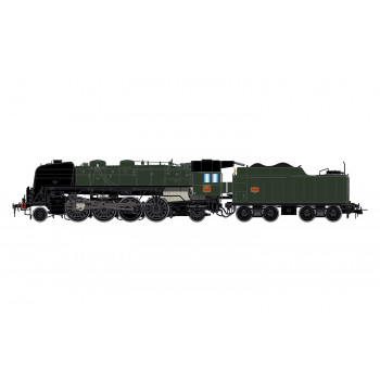 SNCF 141 R44 Steam Locomotive Green/Black III