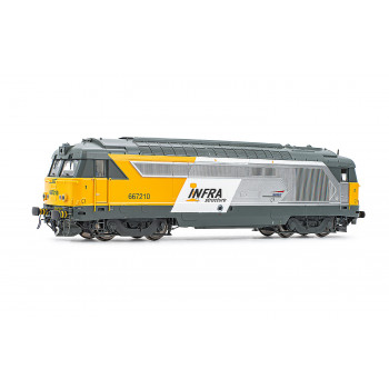 SNCF BB67210 Diesel Locomotive Infra Structure VI
