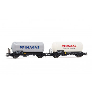 *SNCF 2 Axle Gas Tank Wagon Set Primagaz (2) III