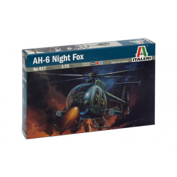 US AH-6 Night Fox Helicopter (1:72 Scale)