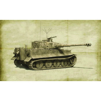 *German D-Day Pz.Kpfw.VI Tiger I Ausf.E Late (1:35 Scale)