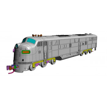 EMD E7A New York Central 4008/4022 2 Unit Set (DCC-Fitted)
