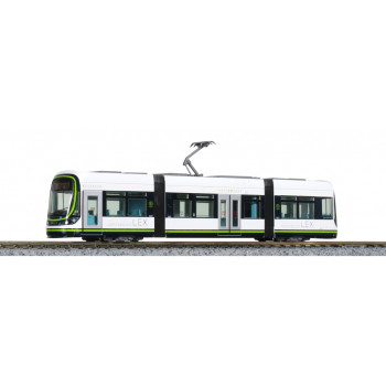 HER Hiroden 1000 LEV Green Mover LEX Tram