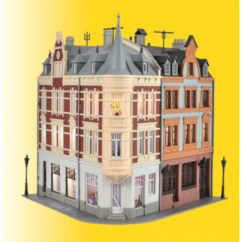 #D# Model Shop Town House with Figure and LED Lighting Kit
