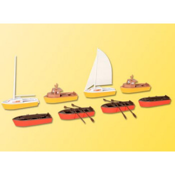 #D# Assorted Boats (8) Kit
