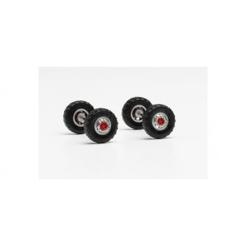 Front Axles with 11.00 x 20 Off Road Tyres (2)