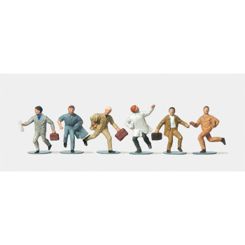 Running Men Travellers (6) Figure Set