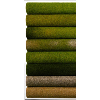 Spring Meadow Mid Green Grass Mat 200x100cm