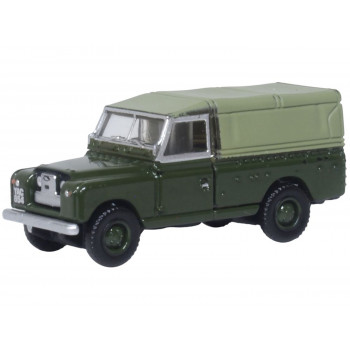*Land Rover Series II LWB Canvas Bronze Green