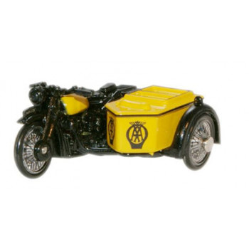 BSA Motorcycle and Sidecar AA