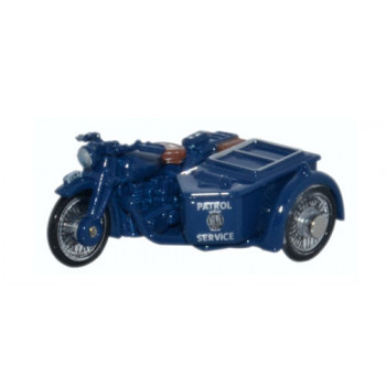 BSA Motorcycle and Sidecar NRMA