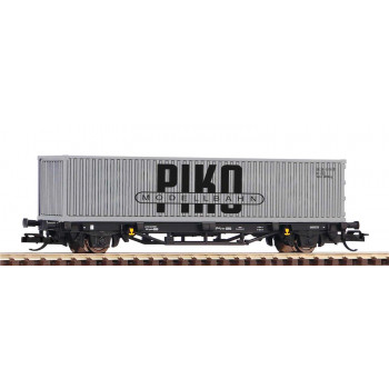 DR Flat Wagon w/40' VEB Piko Container Load IV