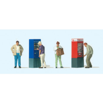 #D# At the Vending Machine (4) Exclusive Figure Set