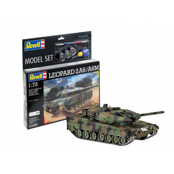 German Leopard 2A6/A6M Model Set (1:72 Scale)