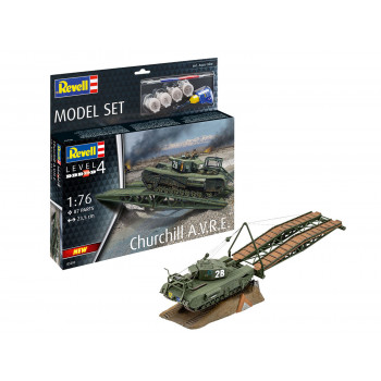 British Churchill AVRE Model Set (1:76 Scale)