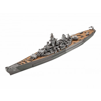 US USS New Jersey WWII Battleship Model Set (1:1200 Scale)