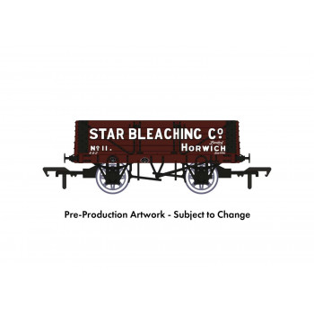 #D# RCH 1907 5 Plank Open Wagon Star Bleaching Co Horwich