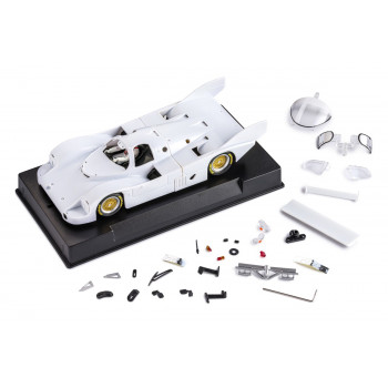 Porsche 956 KH White Kit w/Pre-Assembled Unpainted Parts