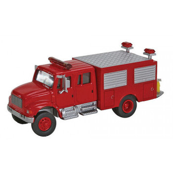 International 4900 First Response Fire Truck Red