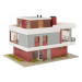 (B-257) Modern House with Flat Roof Kit III