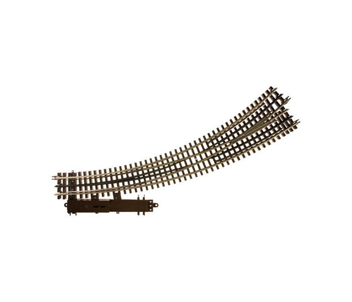 3 Rail Code 215 (O-72/O-54) Left Hand Curved Turnout