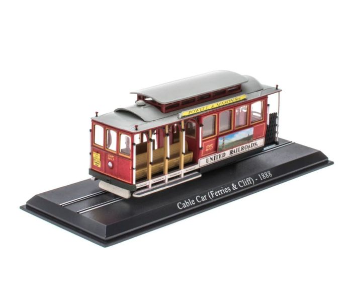 San Francisco Cable Car - 1888 (Ferries & Cliff)