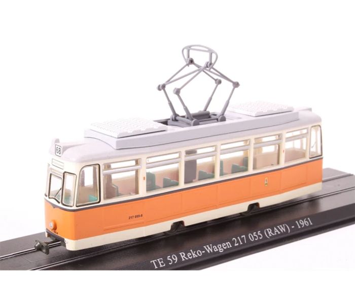 German Tram - 1961 TE 59 Reko Wagen 217 055 (RAW)