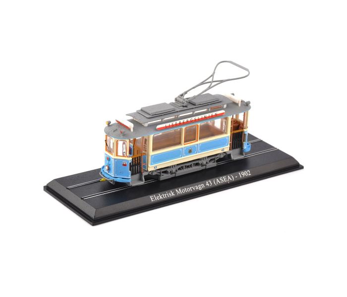 Swedish Tram - 1902 Elektrisk Motorvagn 43 (asea)