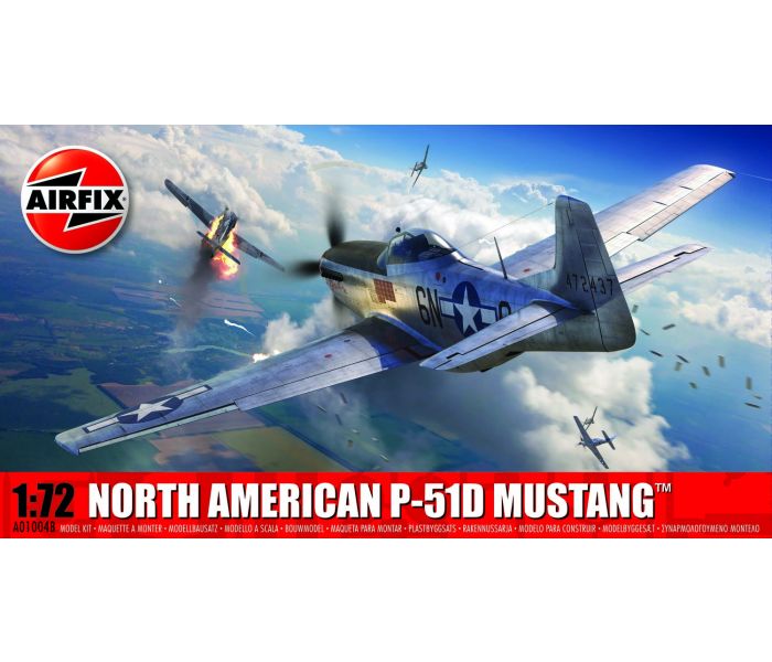 US North American P-51D Mustang (1:72 Scale)
