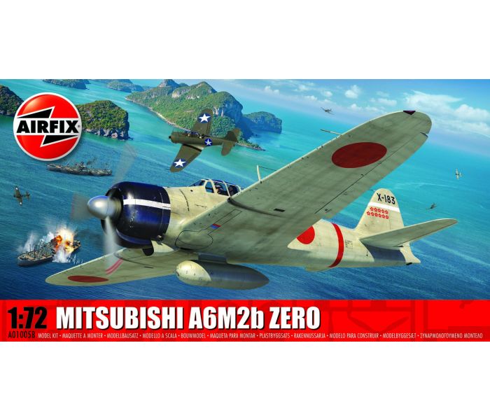 Japanese Mitsubishi A6M2b Zero (1:72 Scale)