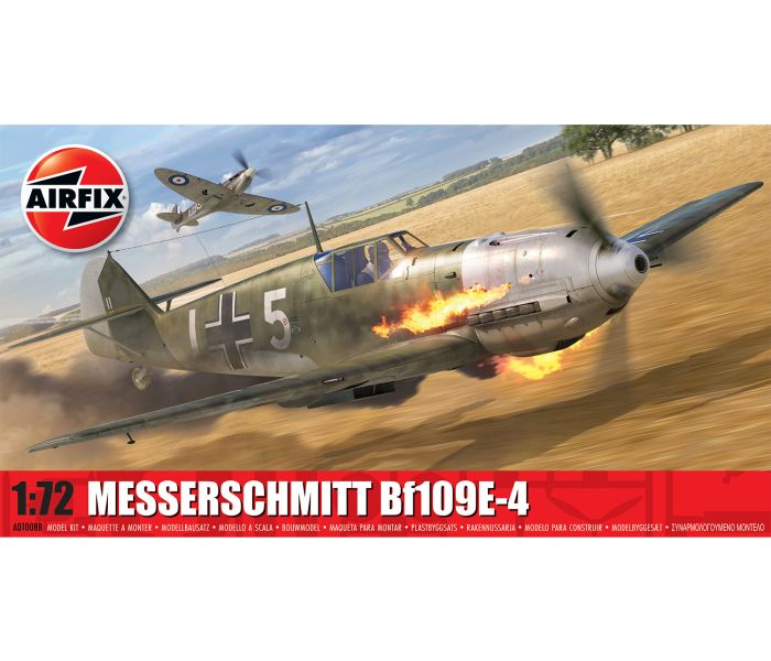 German Messerschmitt Bf109E-4 (1:72 Scale)