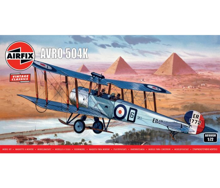 Vintage Classics British Avro 504K (1:72 Scale)