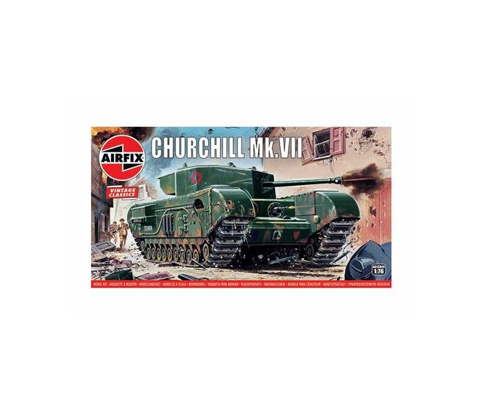 Vintage Classics British Churchill Mk.VII (1:76 Scale)