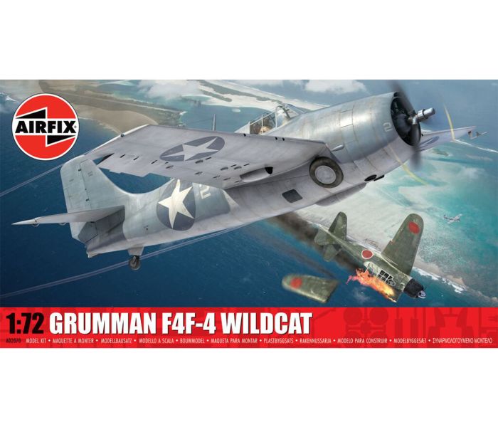 US Grumman F4F-4 Wildcat (1:72 Scale)