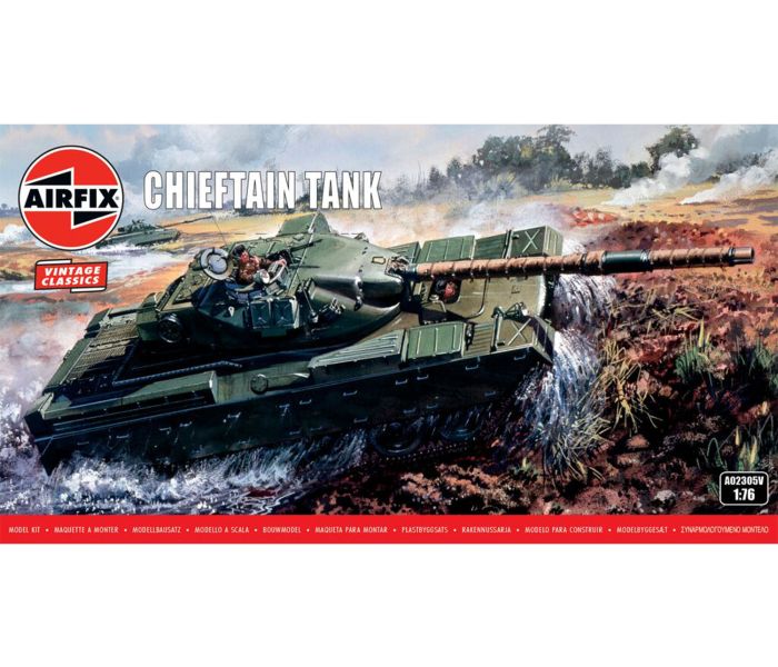 Vintage Classics British Chieftain Tank (1:76 Scale)